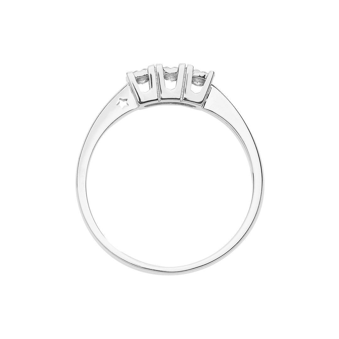 Comete Trilogy Ring in Gold and Diamonds ANB2642