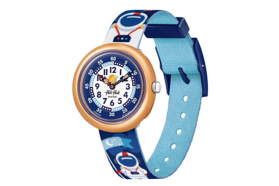 Flik Flak orologio ASTRODREAMS Future Dreams 32mm FBNP216 - Capodagli 1937