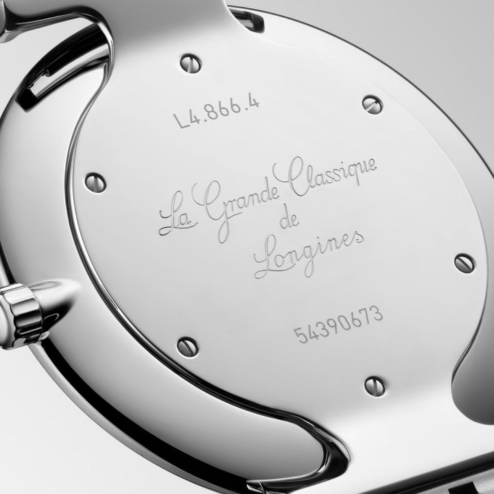 Longines watch La Grande Classique De Longines 38mm white quartz steel L4.866.4.11.6