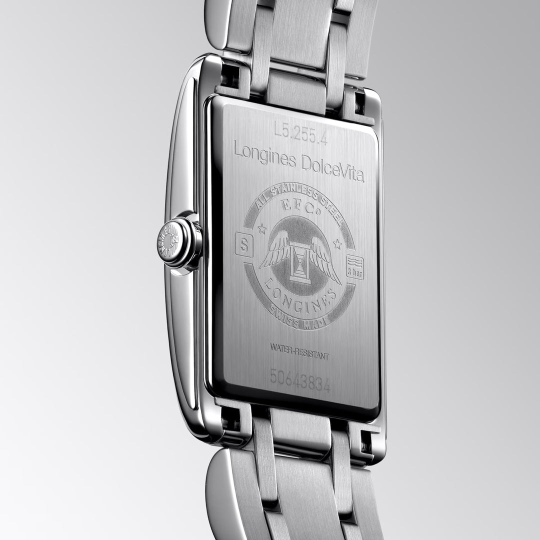 LONGINES Dolcevita watch 20.80x32mmm Silver Quartz Steel L5.255.4.71.6