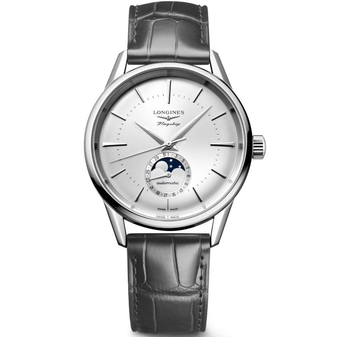 Longines orologio Flagship Heritage 38mm argento automatico acciaio L4.815.4.72.2 - Capodagli 1937