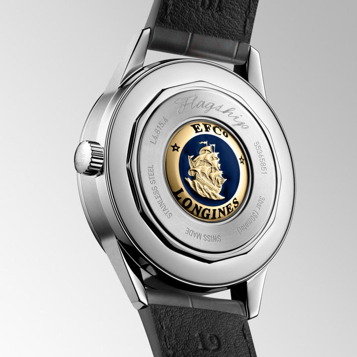 Longines orologio Flagship Heritage 38mm argento automatico acciaio L4.815.4.72.2 - Capodagli 1937
