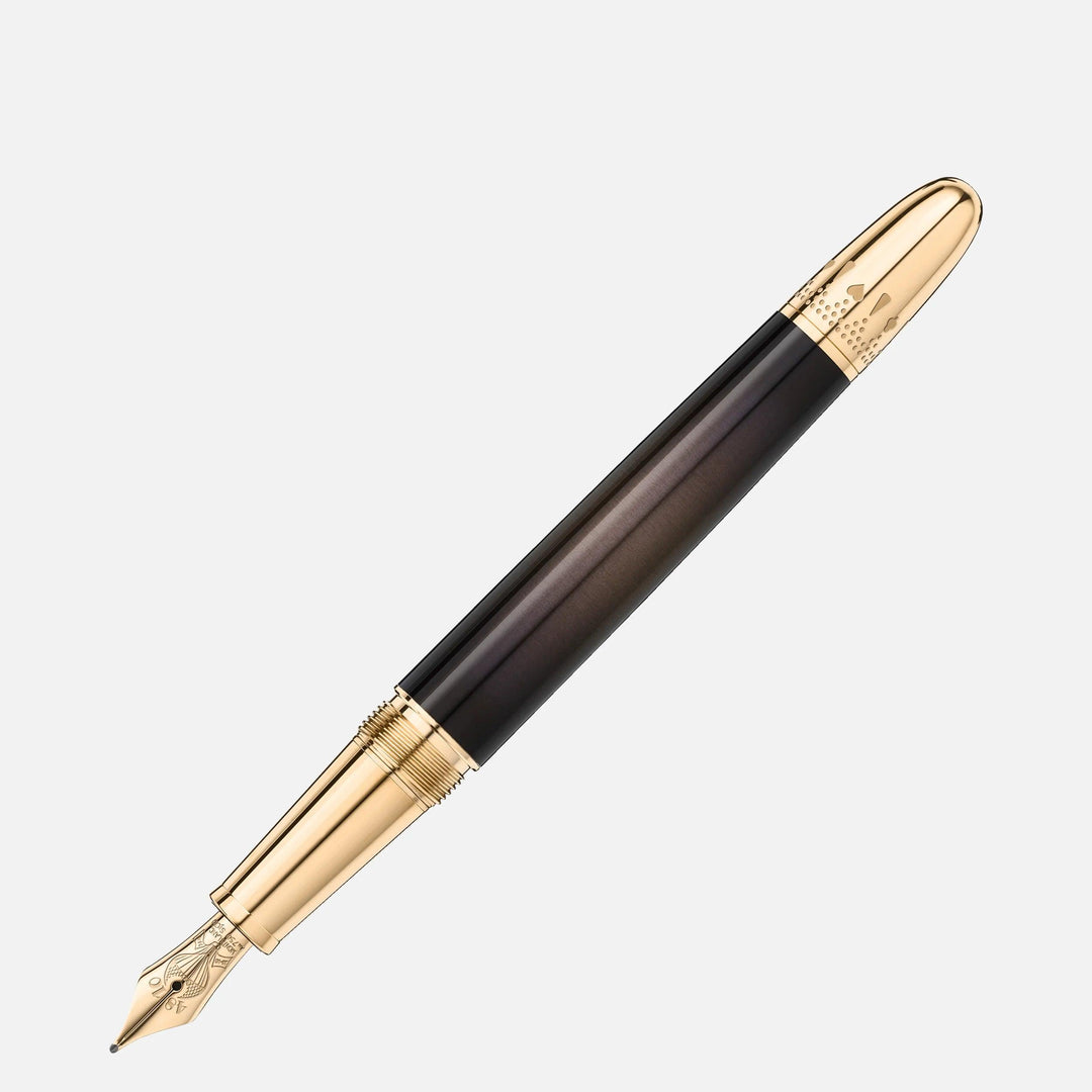 Montblanc penna stilografica Doué Classique Meisterstück Around the World in 80 Days punta M 128471 - Capodagli 1937