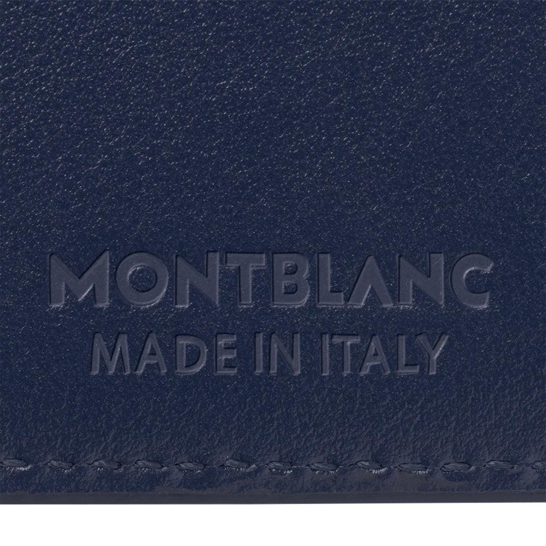 Montblanc portacarte Meisterstück 6cc Ink blue 131694 - Capodagli 1937