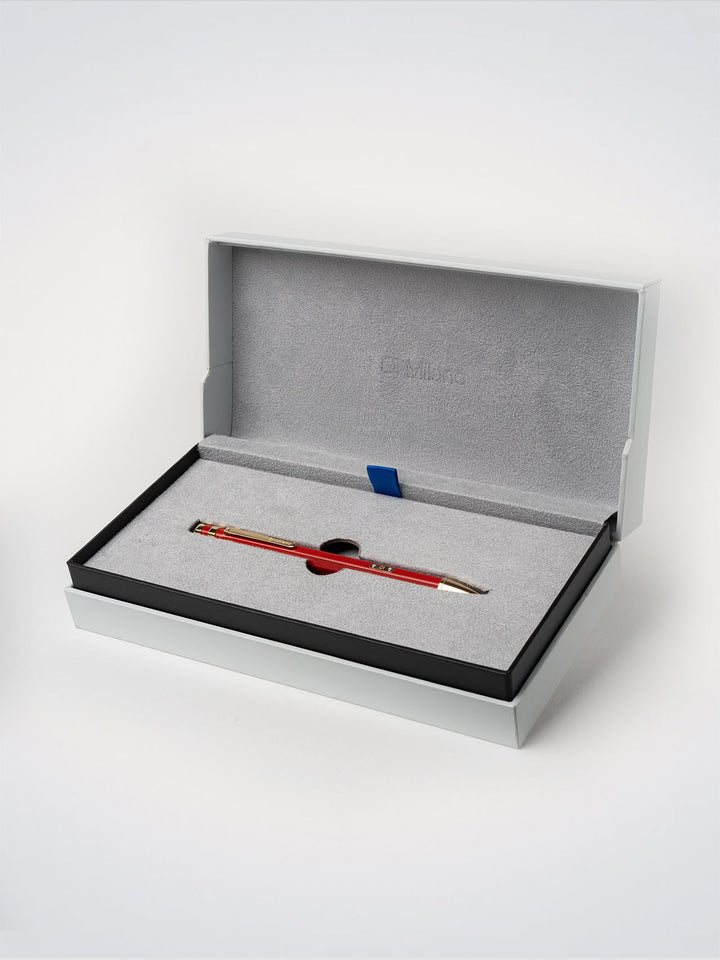 D1 Milano Red ballpoint pen D1-PNSTU007