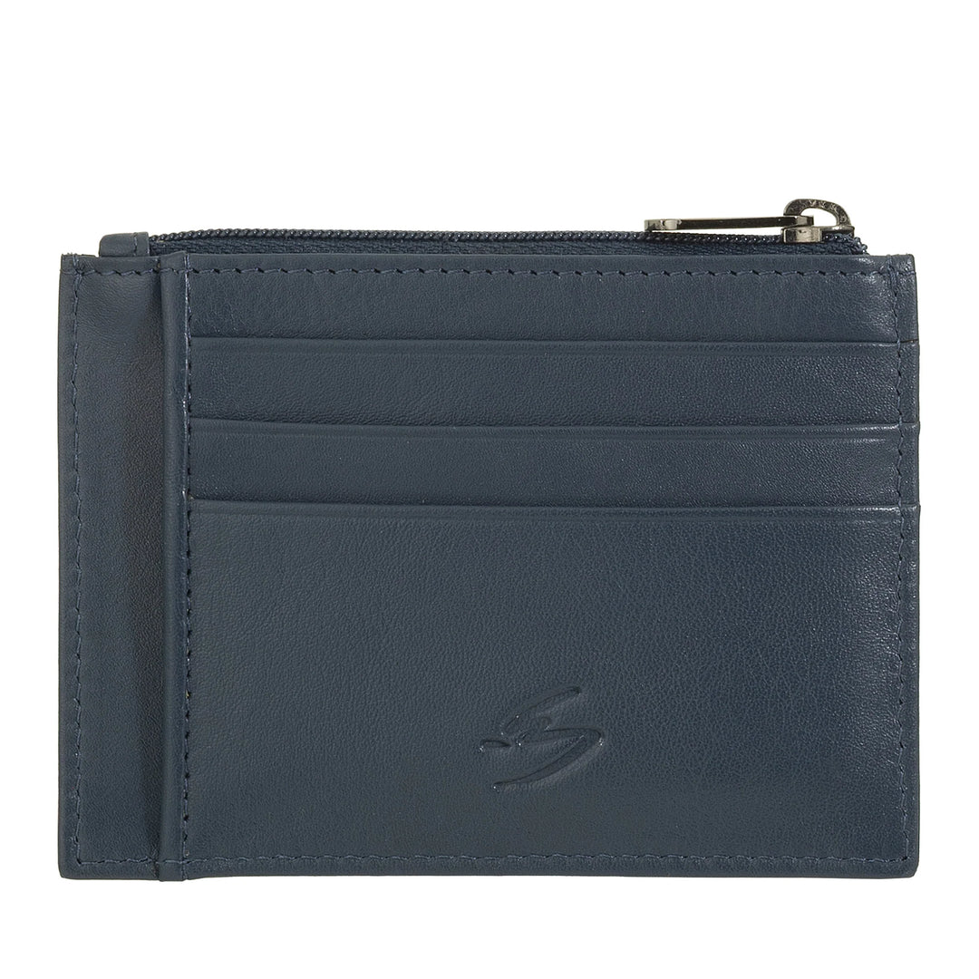 Nuvola Pelle Sleeve Wallet Pocket Credit Card Holder in Leather - Slim Men&