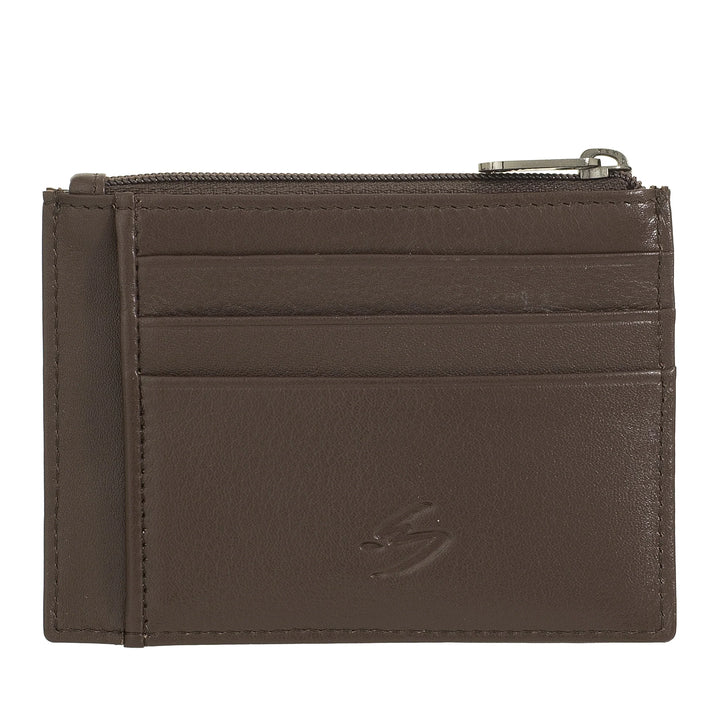 Nuvola Pelle Sleeve Wallet Pocket Credit Card Holder in Leather - Slim Men&