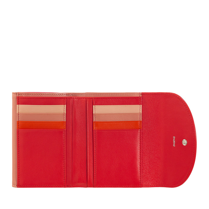 דודו נשים RFID קירות עולמיים עם פורטמון, צבע משאירים קירות כפולים בכרטיס כרטיס כרטיס כרטיס כרטיס