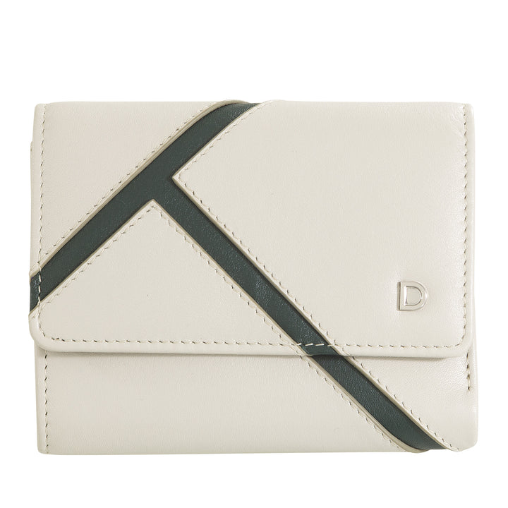 Dudu Women's Women's Led Woman inspired by Tennis - Compact with credit card holder, door with zip zip hinge