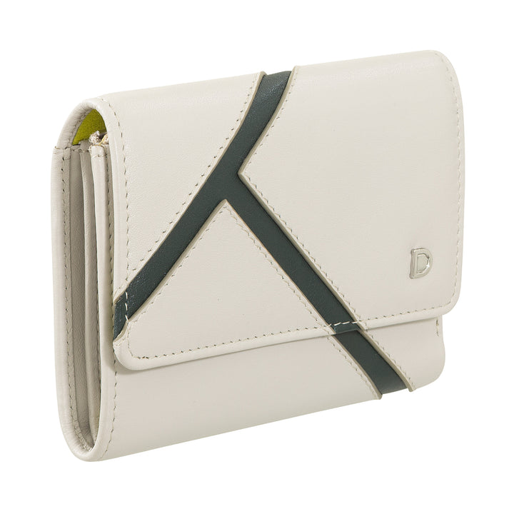 Dudu Women's Women's Led Woman inspired by Tennis - Compact with credit card holder, door with zip zip hinge
