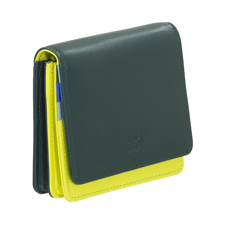 Dudu Women's Women Wallet in Skop Legant Rfid Ultra Compact Colorful Rfid with internal zip and 8 Card Card holders