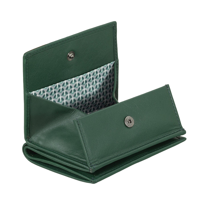 Nuvola leather wallet small nappa leather leather with cockpit holder and card holder