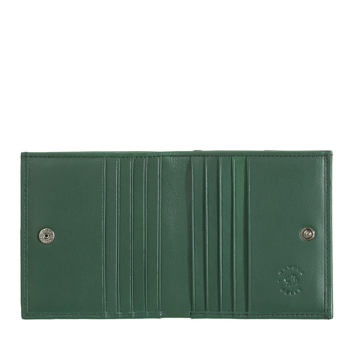 Nuvola leather wallet small nappa leather leather with cockpit holder and card holder