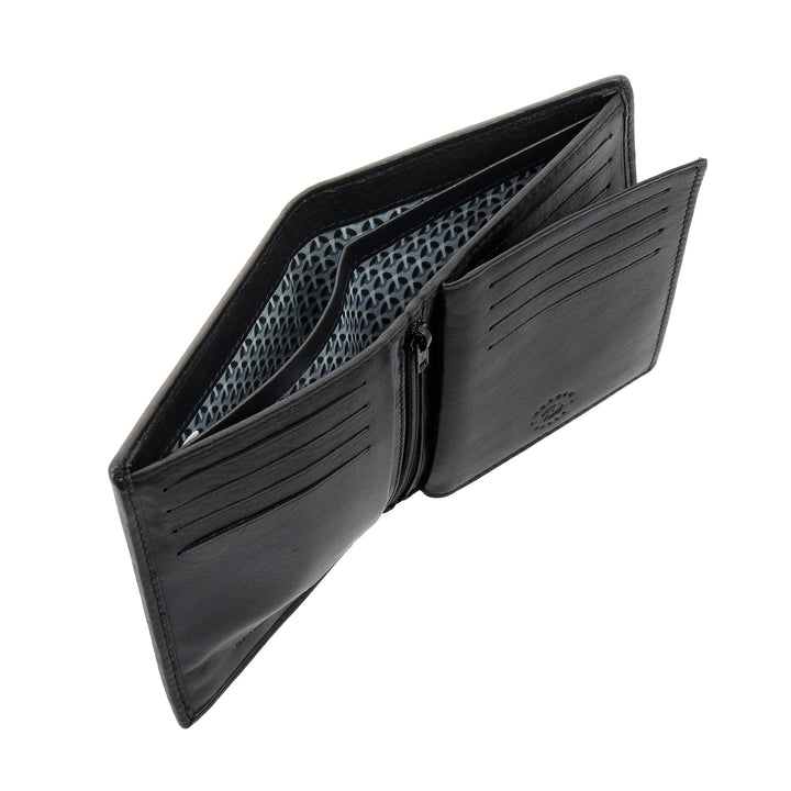 Nuvola leather portfolio vertical leather leather cards holder with internal zip zip zip