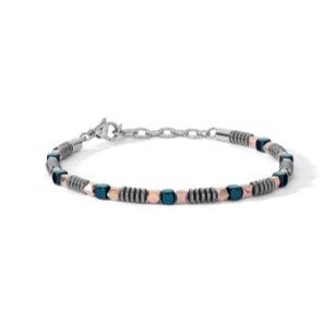 Comete Mineral steel bracelet finishes pvd gold pink hematite ubr 1227