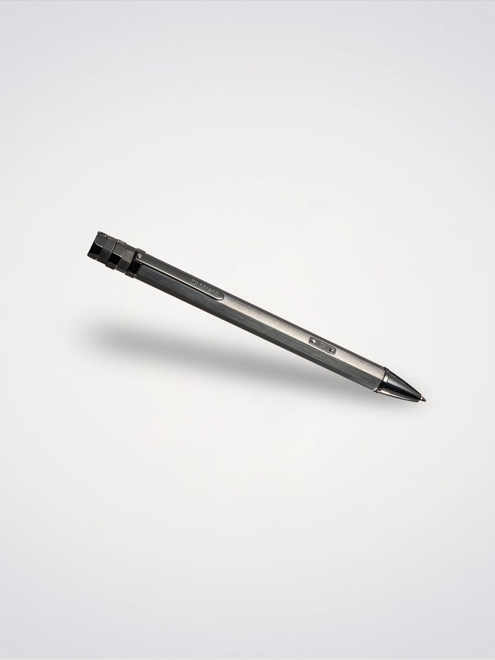 D1 Milano Ballpoint Pen Silver D1-PNSTU001