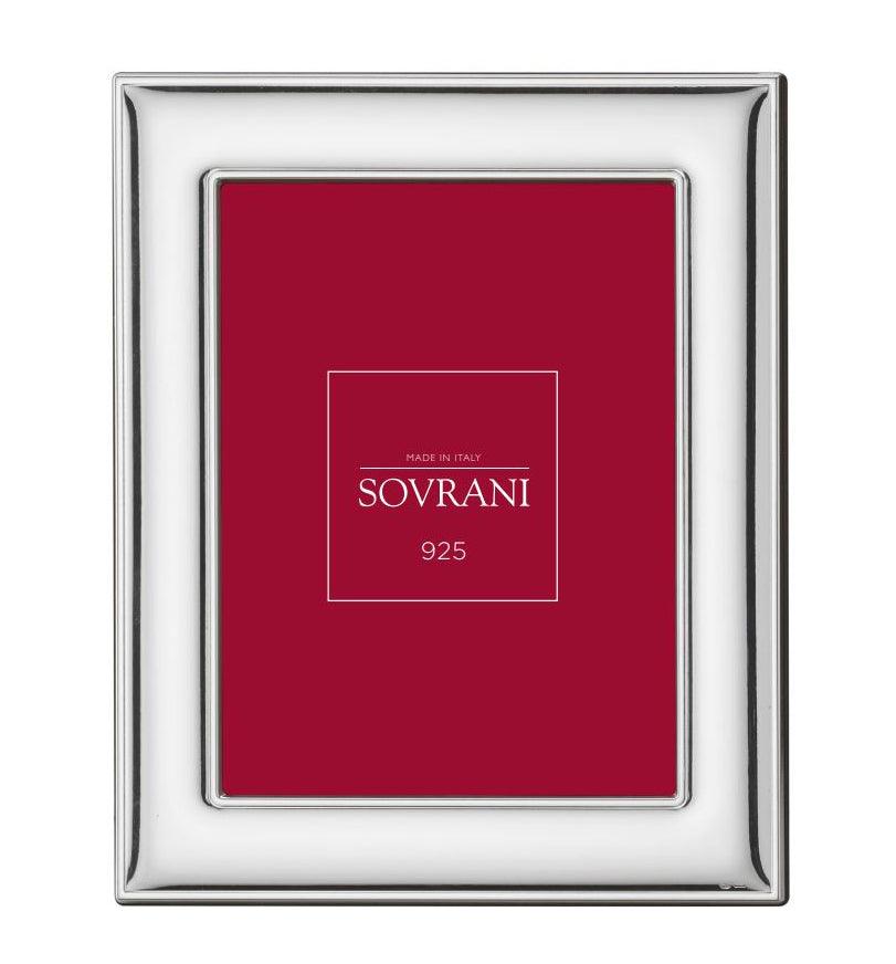 Sovrani cornice argento 925 foto 15x20cm 6484L - Capodagli 1937