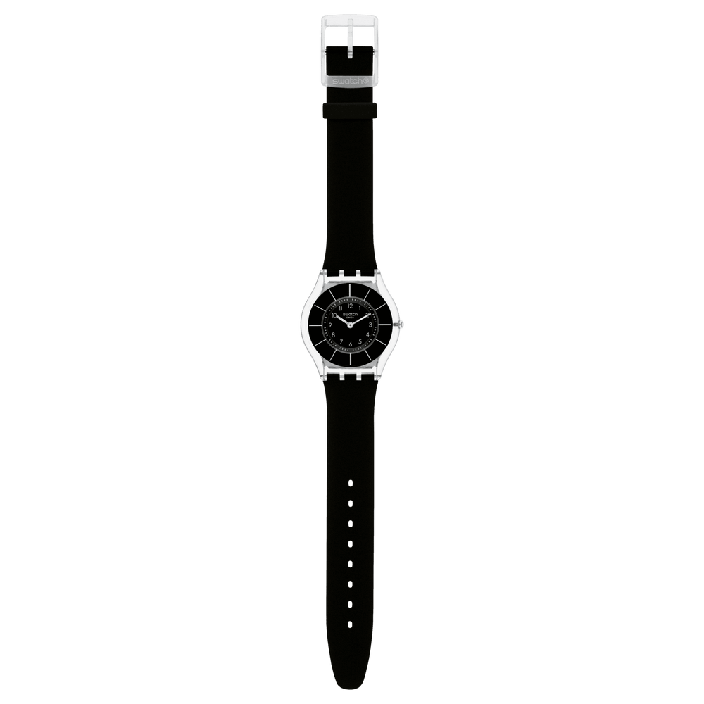 Swatch orologio BLACK CLASSINESS Originals Skin 34mm SS08K103 - Capodagli 1937