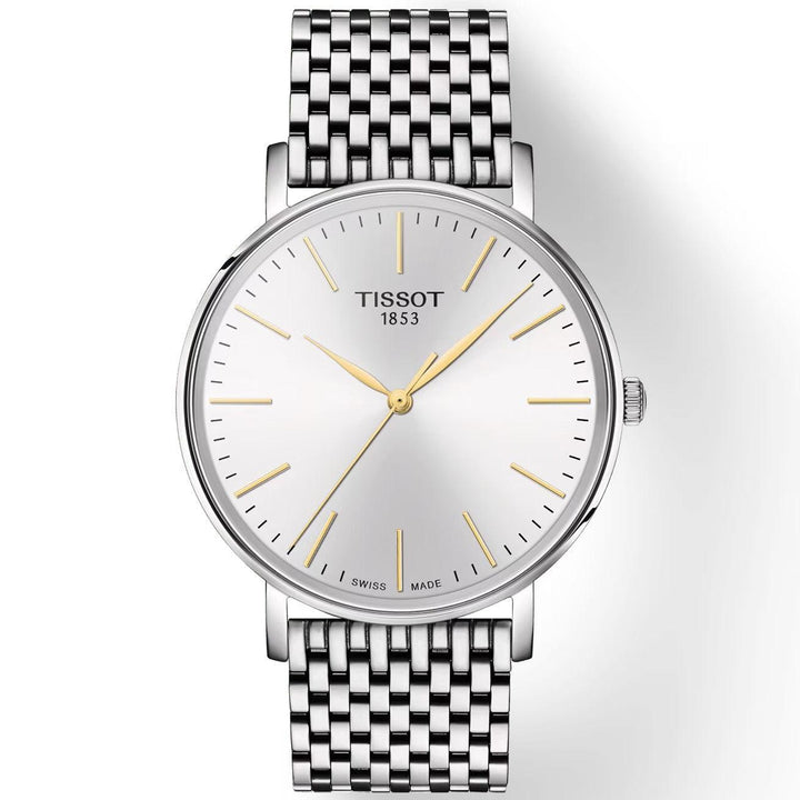 Tissot orologio Everytime 40mm argento quarzo acciaio T143.410.11.011.01 - Capodagli 1937