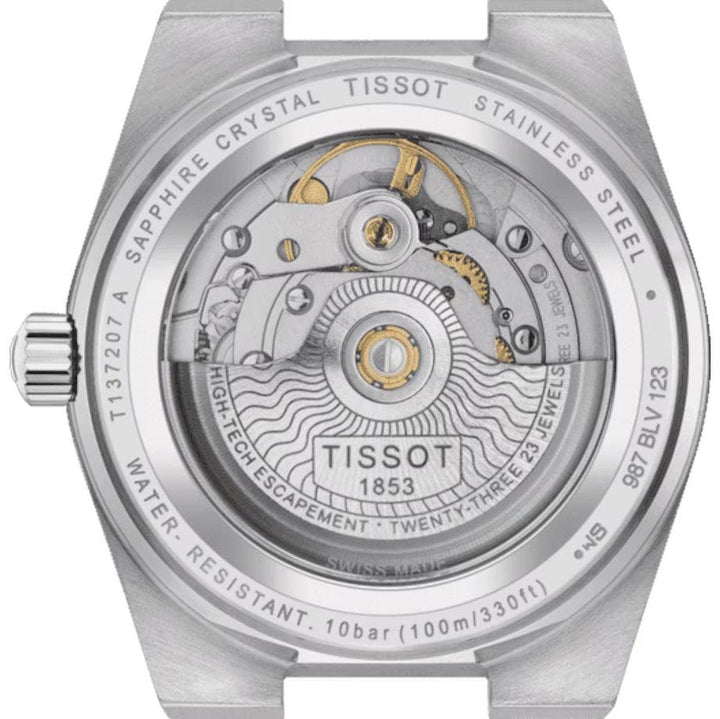 Tissot orologio PRX Powermatic 80 35mm verde automatico acciaio T137.207.11.091.00 - Capodagli 1937