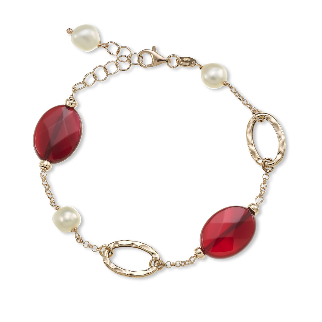 Nihama br ag925 fw bar. 9/10 ruby jade NB7462A3FDBI910