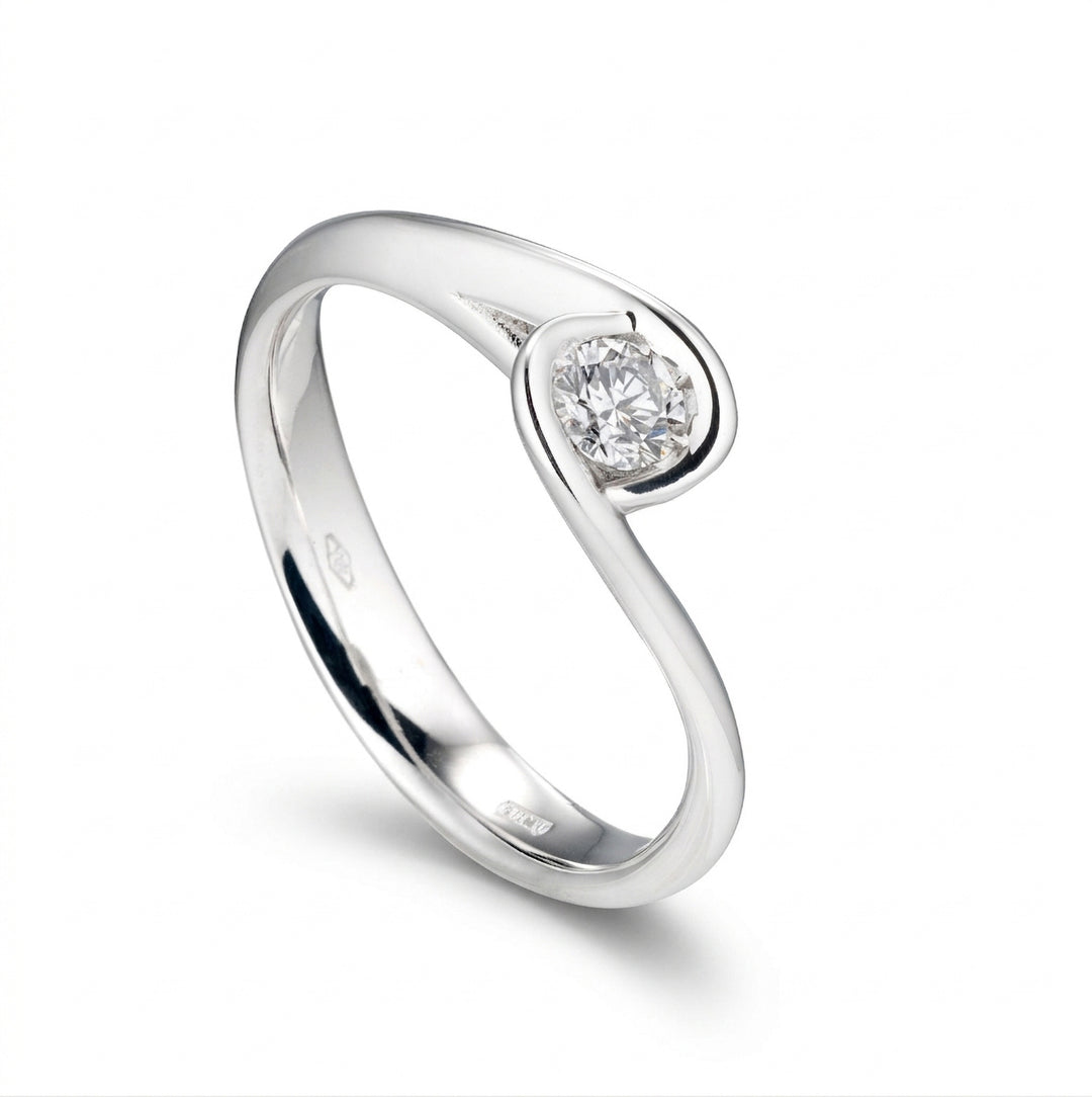 World Diamond Group solitaire ring AIM34-22033110055