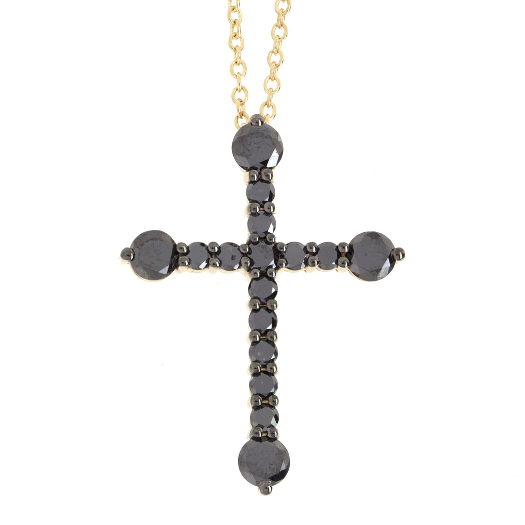 Golay larger cross choker black GNECRXN-13129110037