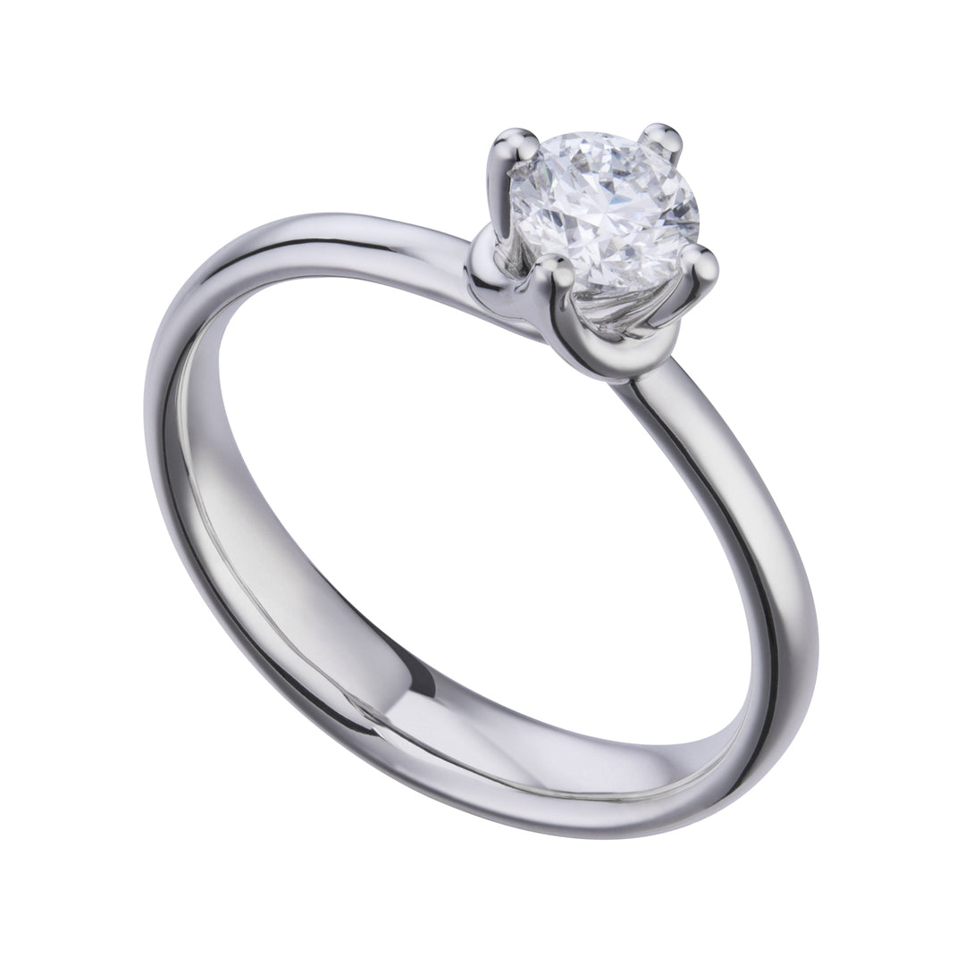 Golay solitaire ring with 4 prongs ASL041DI-22238110004