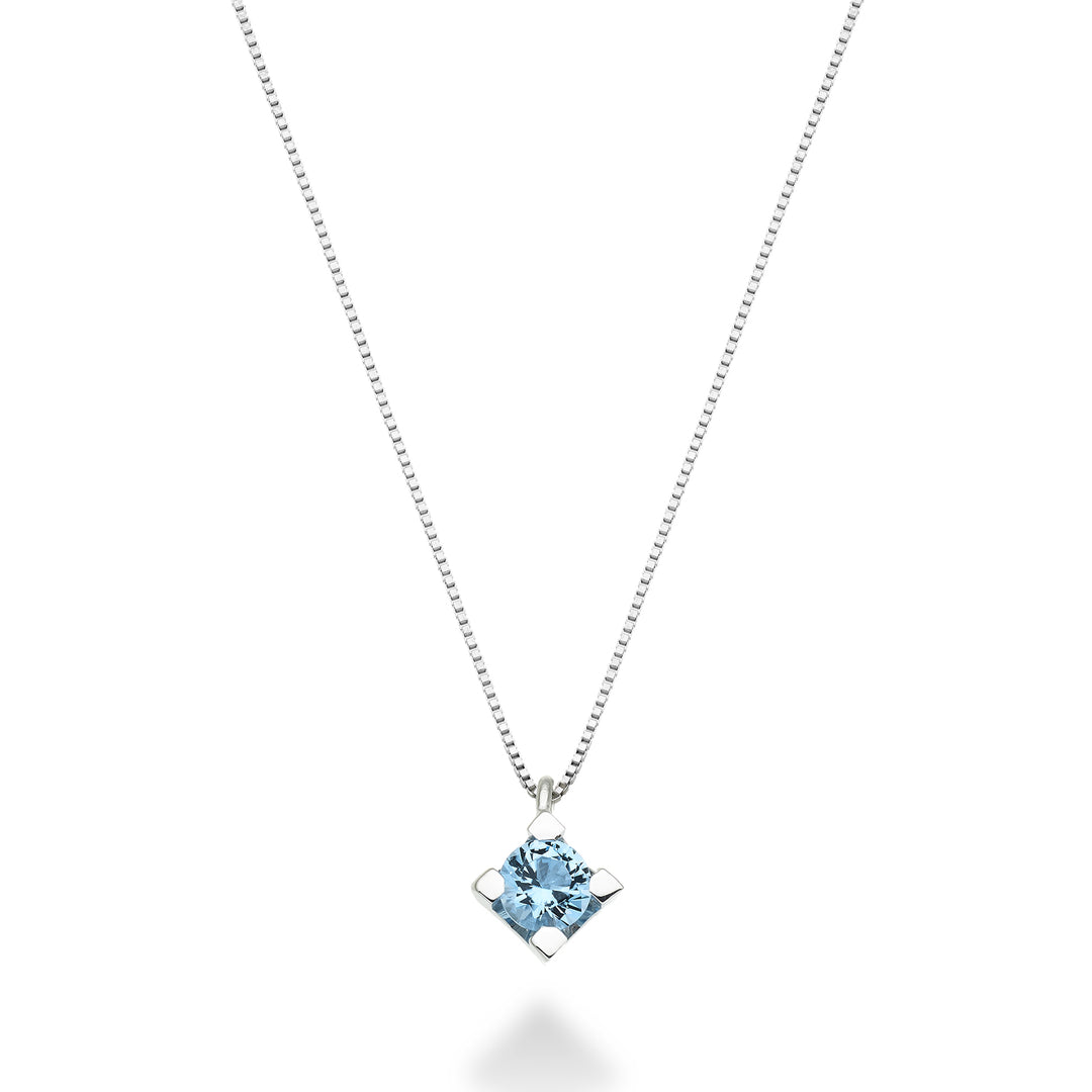Nihama cl 18k ct.0,20 blue Swiss topaz ND5040O4TPSW