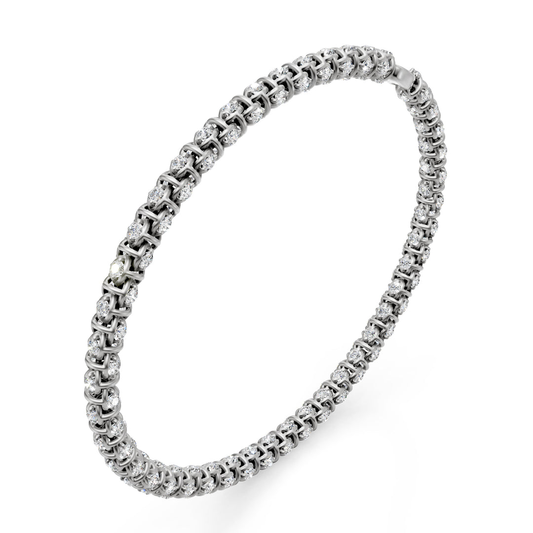 Golay soft mesh bracelet with diamonds 0.04 ct white BD540D004B-175-24345110100