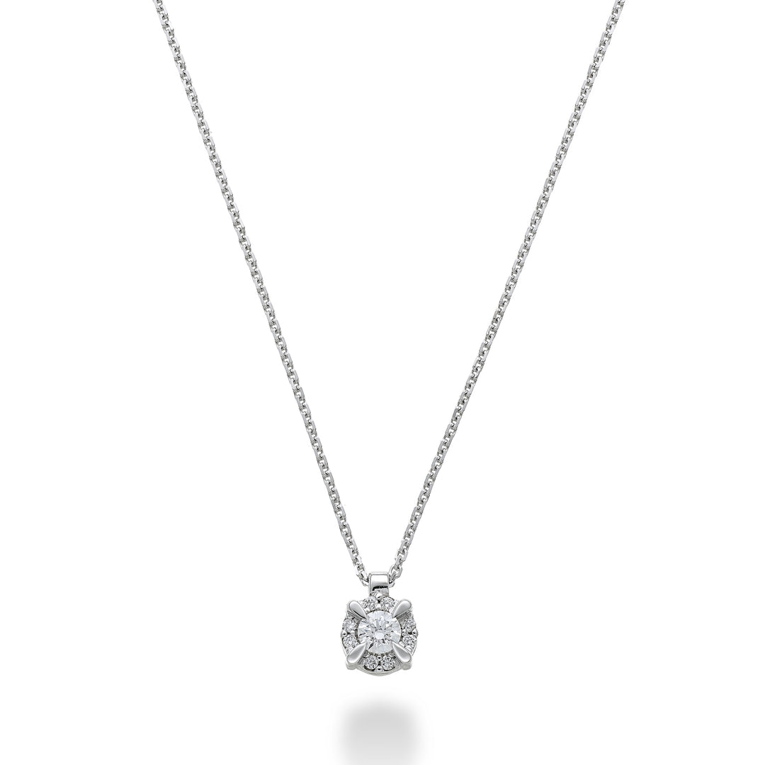 World Diamond Group necklace p.luce diamonds among the brands, cen. 0.23ct GPLC421DI23-24128110064