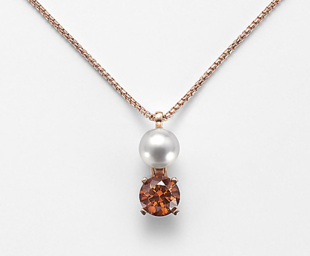 Nihama cl ag925 fw 7,5/8 zircon caramel 8mm ND7448A3CARAMEL
