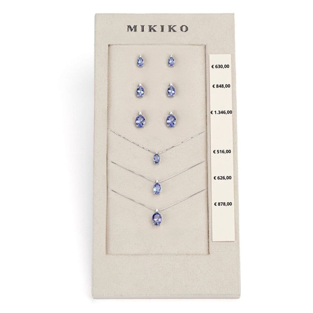 Mikiko package cl 5034/5035/5036 + or 5023/5024/5025 18kt oval 6x4/7x5/8x6 tanzanite M.LIGHTBOX.20