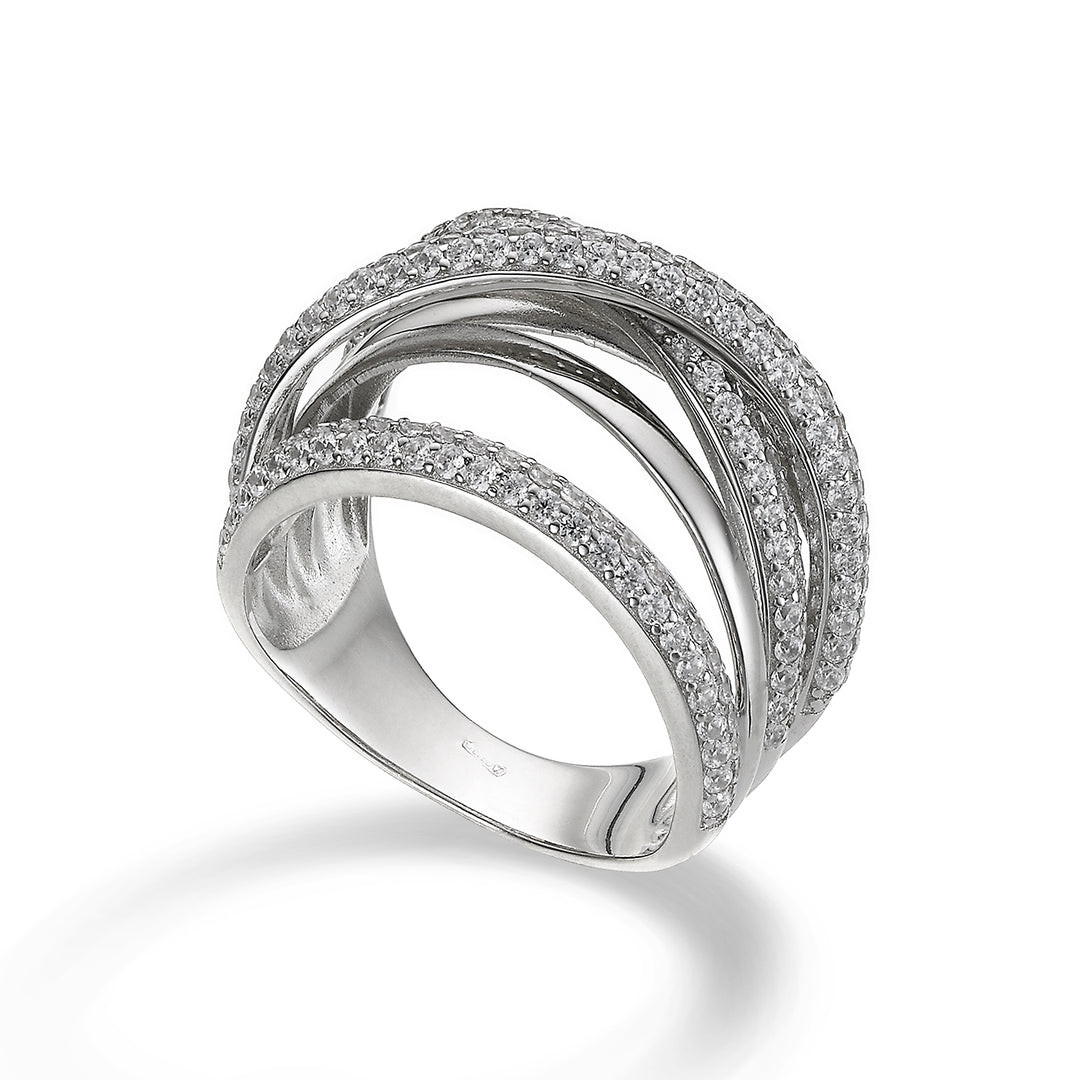 Nihama an ag925 white swarovski gems NA7187A4WHITE0