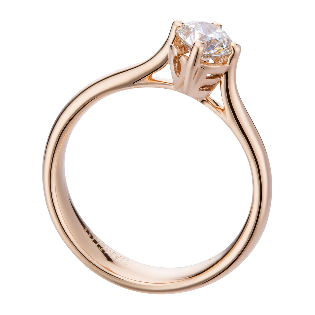 World Diamond Group love solitaire ring ASL034DI-18355110047