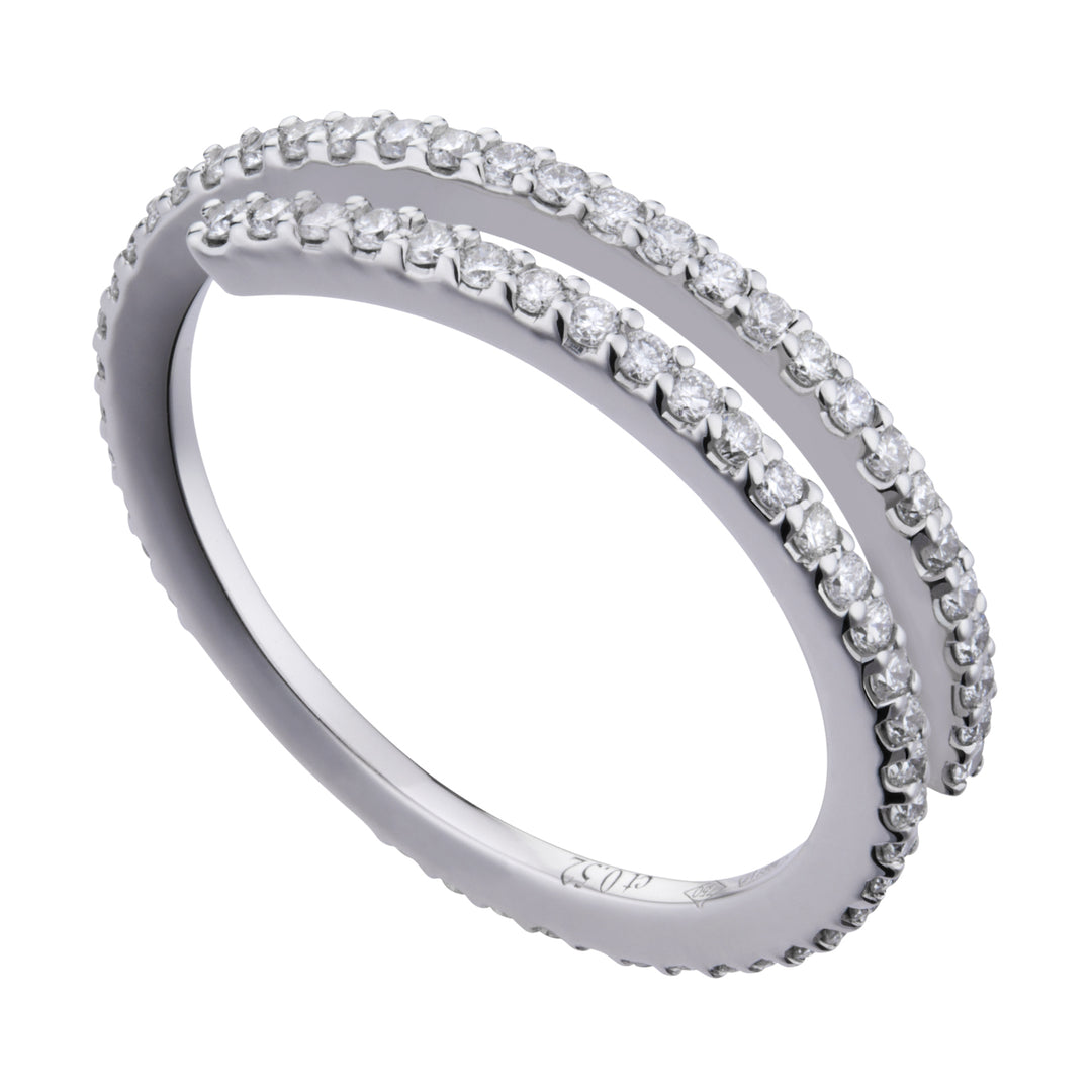 Nihama an 18k girodito 2 rows diam ct. 0.51 NAET070DI1O4