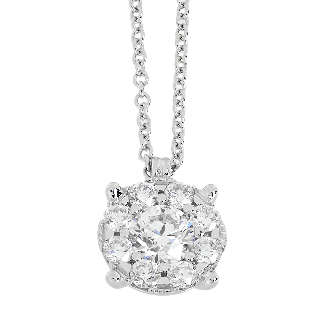 Golay multi-stone pendant necklace with central diamonds 0.30ct GMP004DI030-24180110029