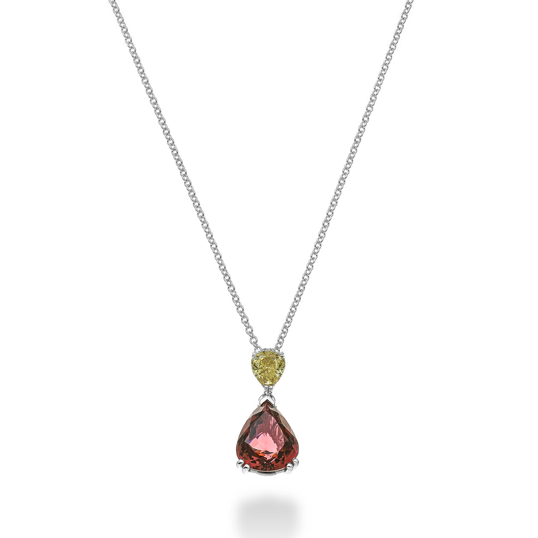 Golay tourmaline drop choker GPU401FYTOR-24172110013