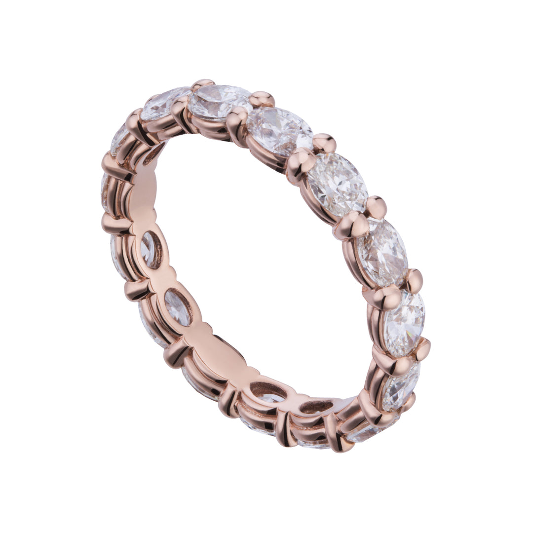 Golay ring with oval diamonds AET004DI-21076110012