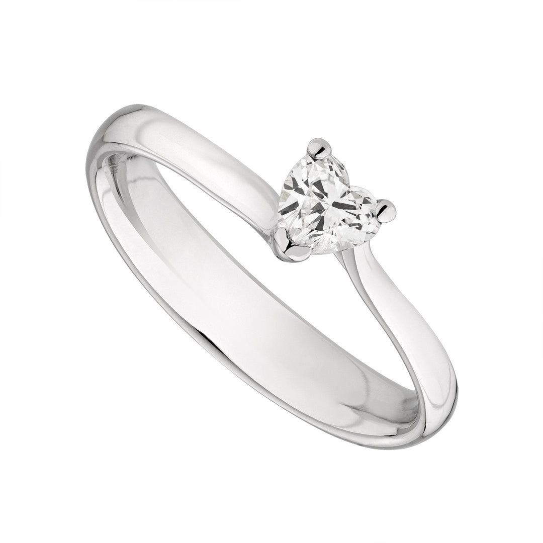 World Diamond Group solitaire ring heart valentino cent. 0.25 ASC002DI3-18300110009