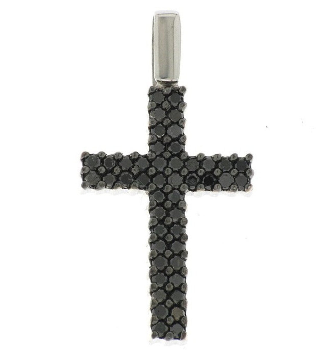 Golay black diamond cross choker GGE002N-12174110001