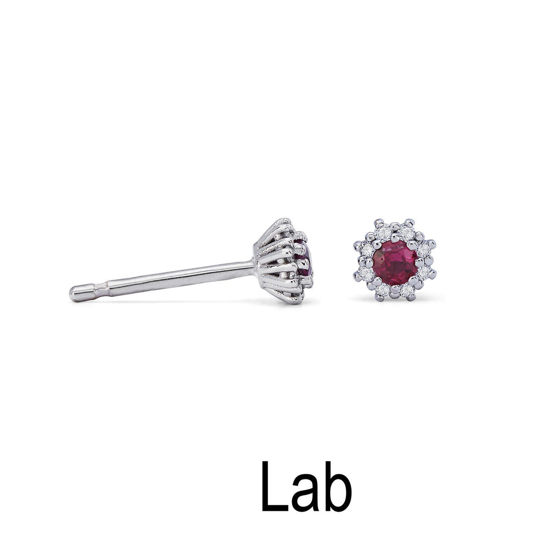 Nihama or 18k ruby ​​lab ct.0,16 diam. 0.08 ct size 1 NO5066O4RBL016