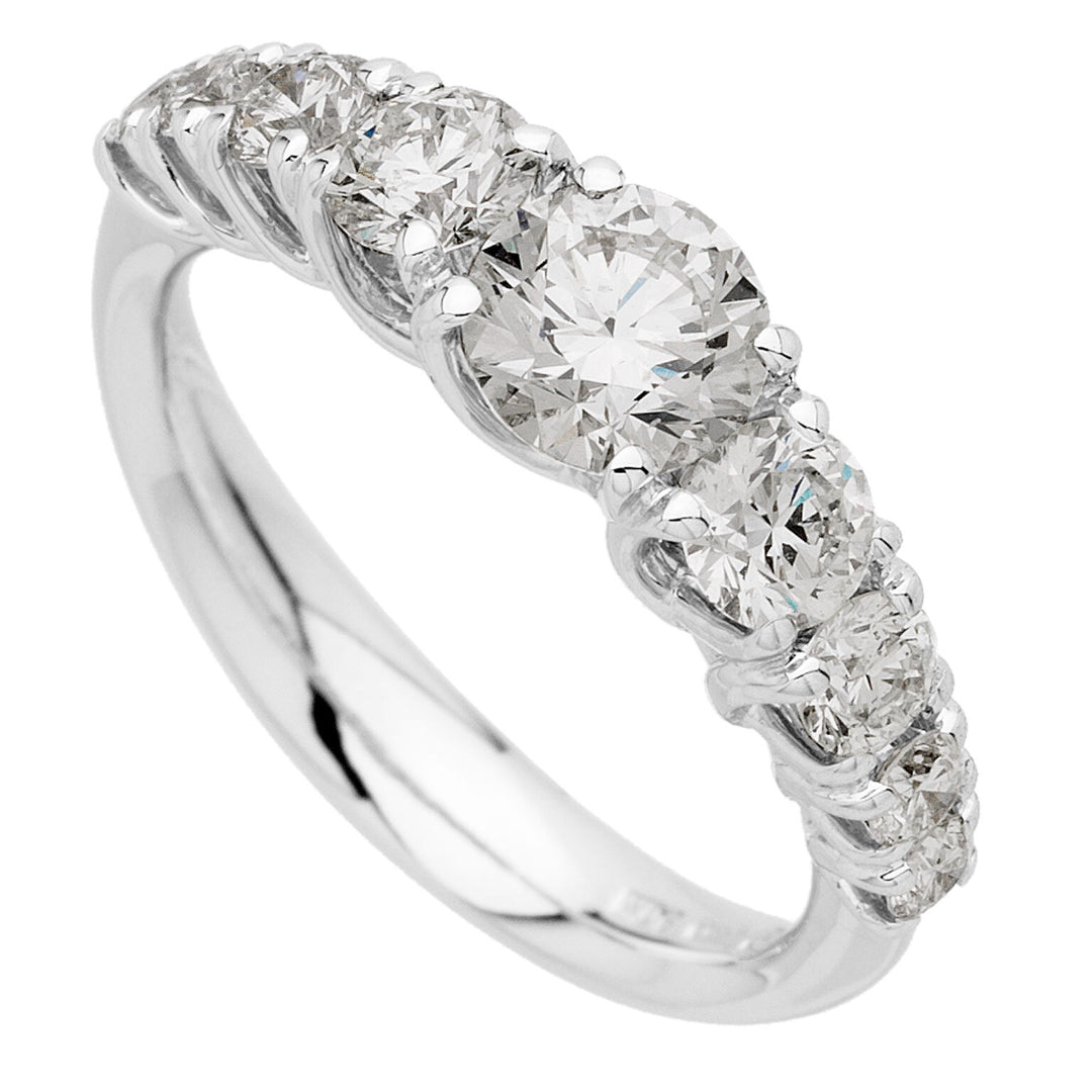 Golay grace riviera scalar ring 9 stones ct. total 1.70 ABTRE2183-17307110109