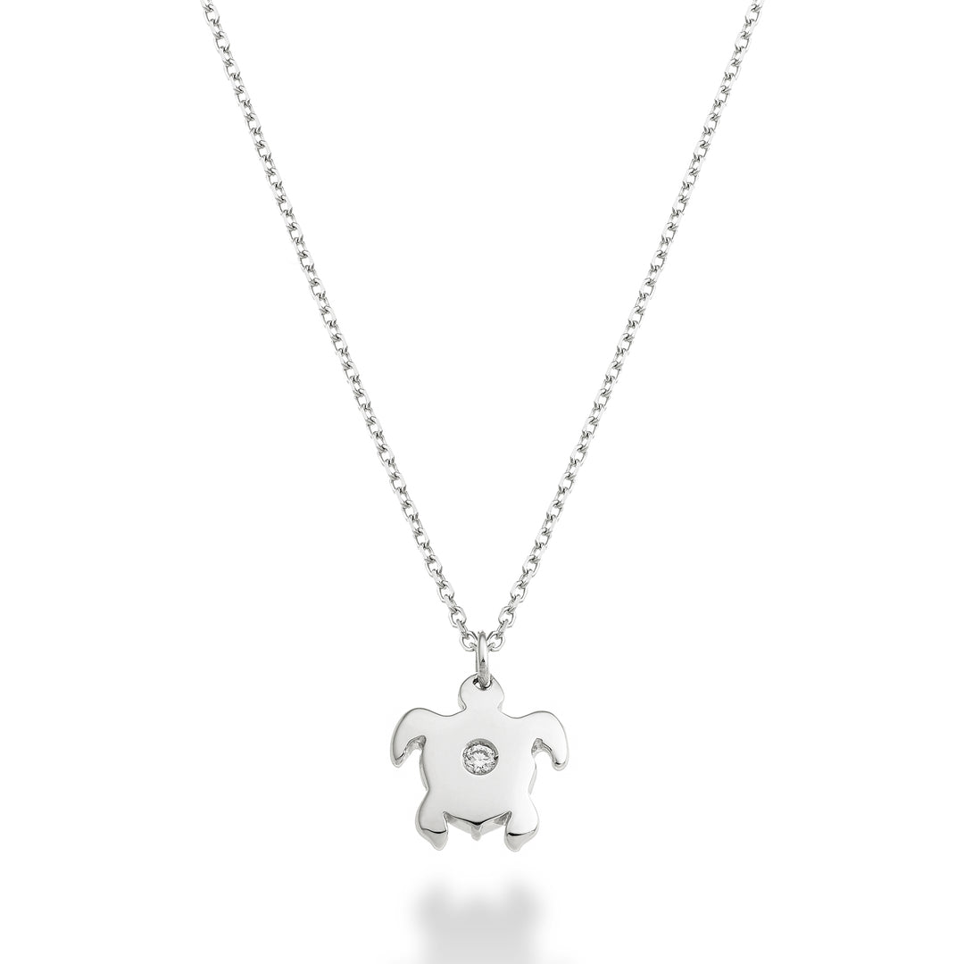 Nihama cl 18k tortoiseshell 0.01 ct white gold ND5131O4BR001