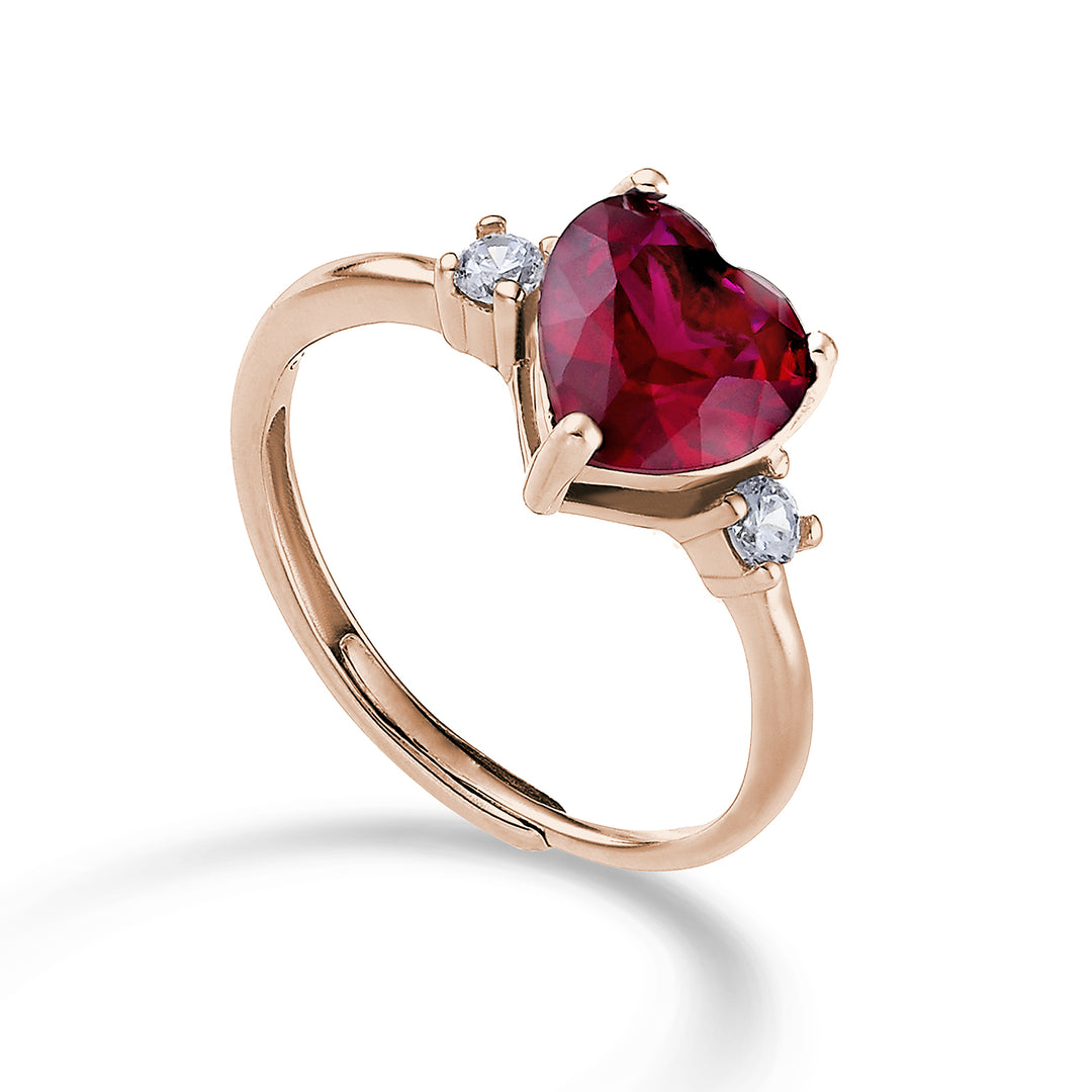Nihama an ag925 gem swarovski white and red NA7202A3RED00