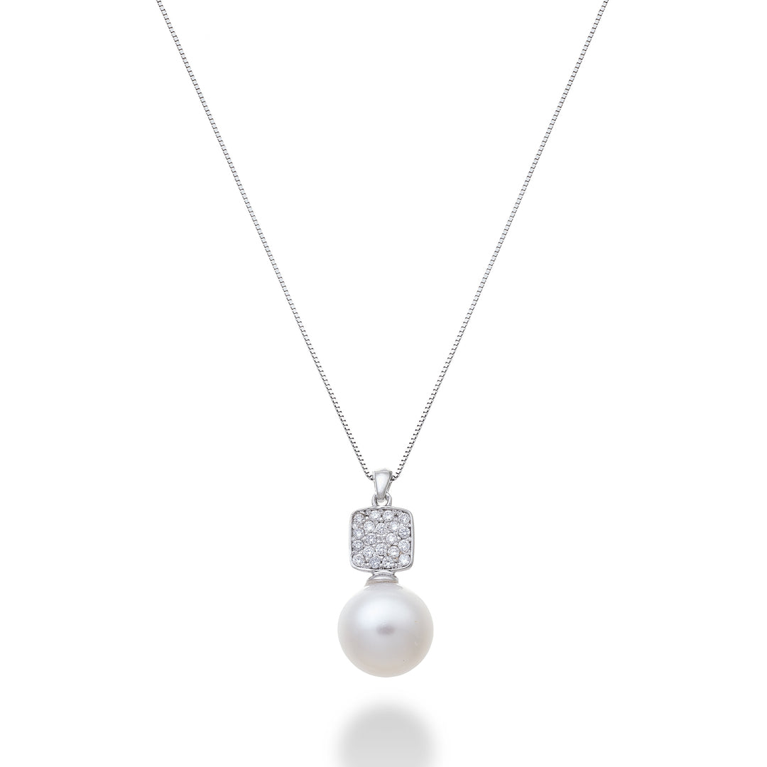 Nihama cl 18k square fw 8/8.5 ct.0.12 ND1093O4FABI080