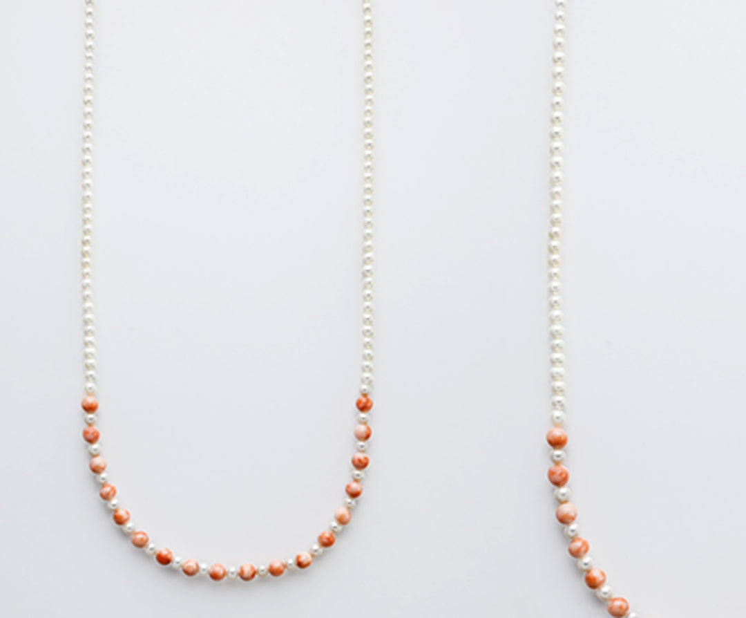 Nihama cl fw 5,5/6 cm.80 pink coral 8mm NC7097P0CORALLO80