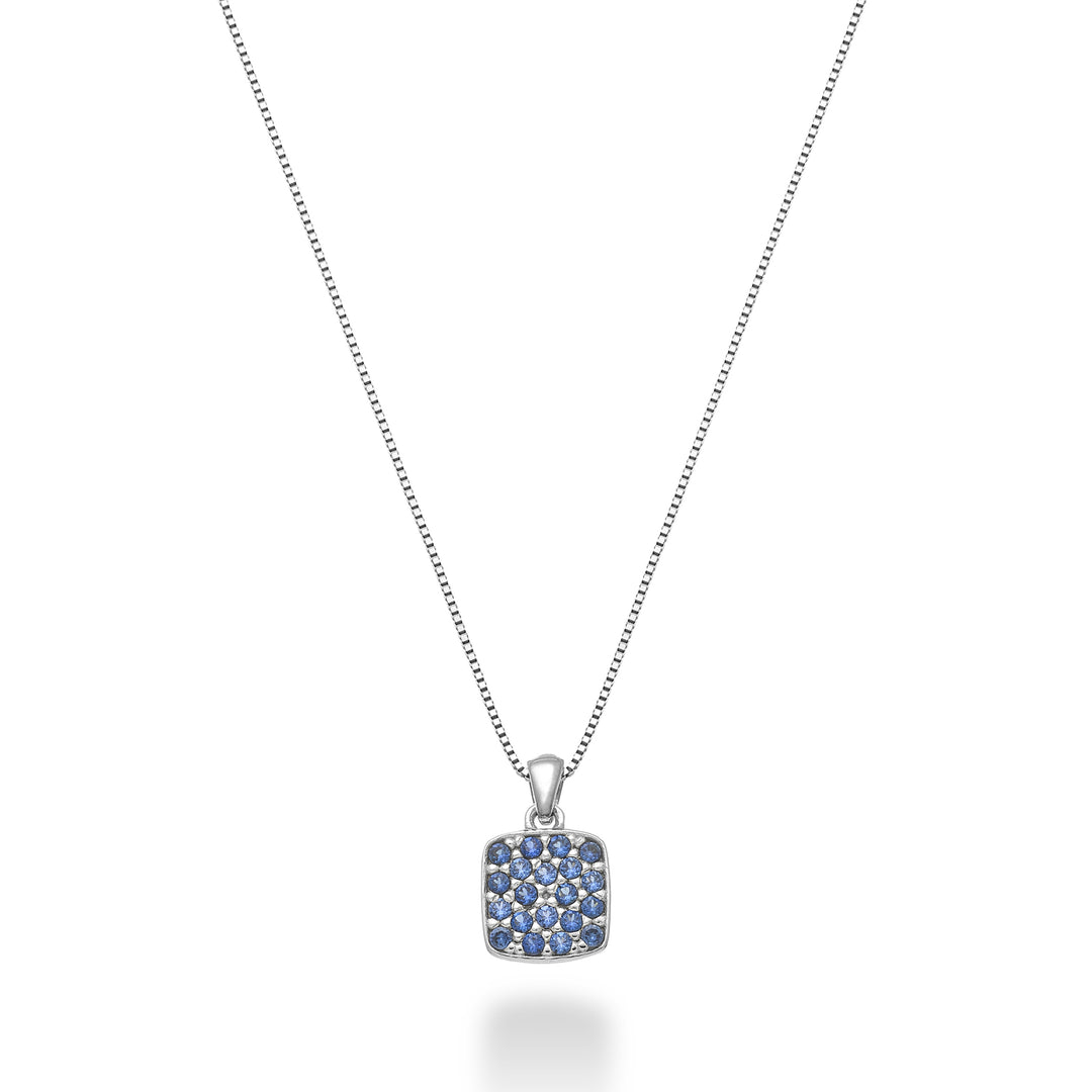 Nihama cl 18k square sapphires 0.14 ct ND5164O4ZFR
