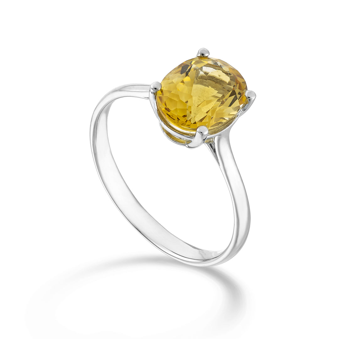 Nihama an 18k oval citrine 9x7 ct.1,65 NA5173O4CITR