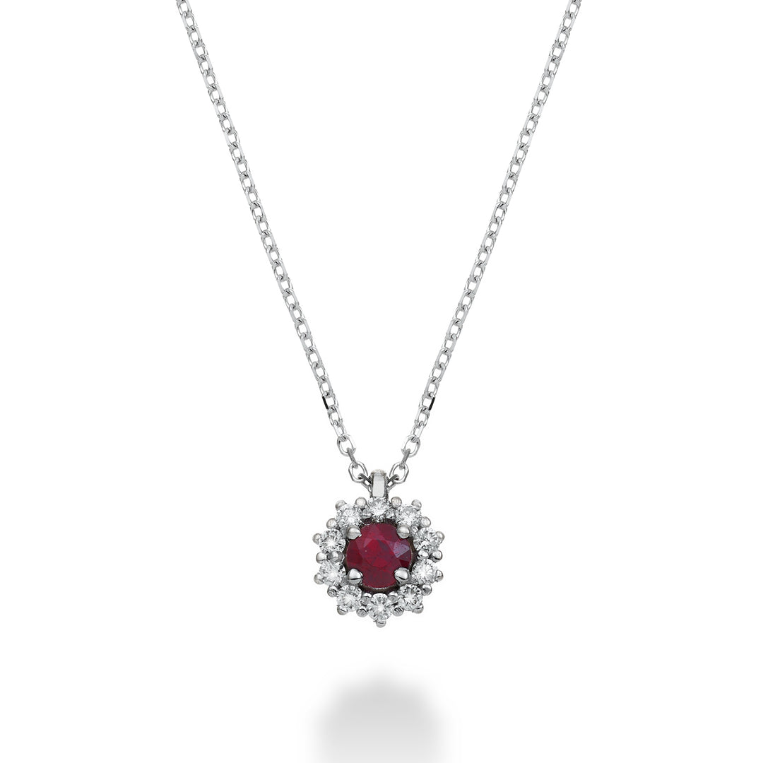 Nihama cl 18k ruby ​​n. 0.12 ct diam. 0.07 ct size 2 ND5085O4RBN012